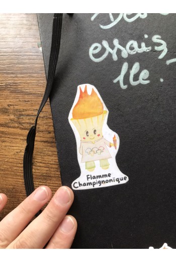 Sticker "Flamme...