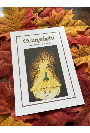 Print A5 "Courgelight"