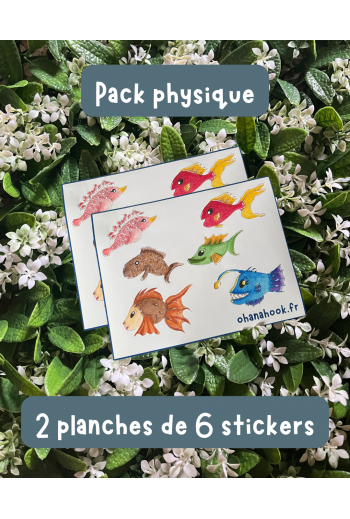 Pack Physique Stickers...